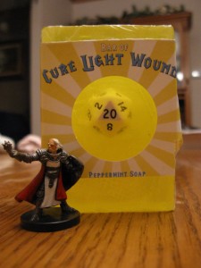 "Purge your sins and that dungeon mildew odor simultaneously!"